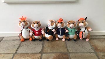 Hamster knuffels AH voetbalthema per stuk beschikbaar voor biedingen