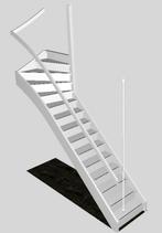 2 nieuwe houten trappen, Ophalen of Verzenden, Nieuw, 2 tot 4 meter