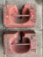 2 gewichten van elk 25 kilogram, Ophalen, Gebruikt