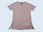 ZARA Man roze T-shirt met veters maat M ~ LL1005, Kleding | Heren, Zara Man, Maat 48/50 (M), Ophalen of Verzenden, Roze