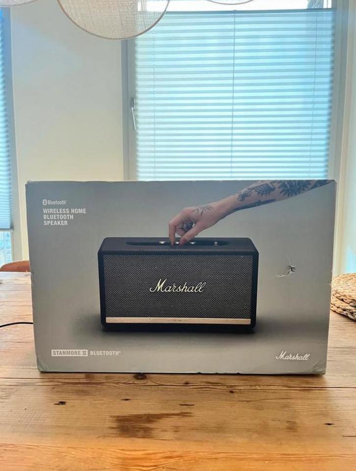 Nieuwe Marshall Stanmore II Bluetooth Speaker, Audio, Tv en Foto, Luidsprekers, Nieuw, Overige typen, 60 tot 120 watt, Overige merken