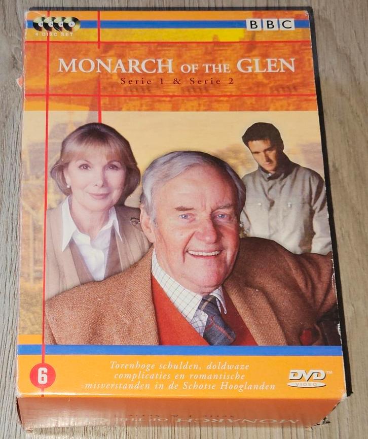 Monarch of the Glen - Serie 1 & 2 - 4DVD Boxset, Cd's en Dvd's, Dvd's | Tv en Series, Zo goed als nieuw, Drama, Boxset, Alle leeftijden