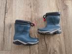 Mooie blauwe gevoerde regenlaarzen, snowboots Dunlop, 25., Ophalen of Verzenden, Onb, Dunlop, Jongen of Meisje