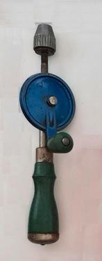 Vintage Oude Nostalgische Antieke Retro Handboormachine, Ophalen