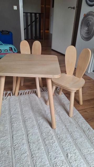 Kinder Tafel met 2 Stoeltjes beschikbaar voor biedingen