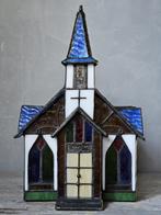 Tiffany stijl kerkje, Ophalen of Verzenden