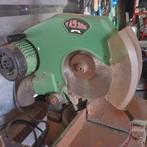 Verboom Afkortzaag 380V - Robuuste machine, Doe-het-zelf en Verbouw, Gereedschap | Zaagmachines, Gebruikt, 70 mm of meer, Afkortzaag