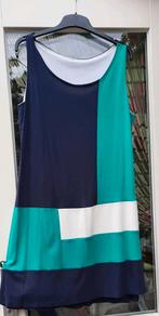 Tricot jurkje. Maar 44-46., Blauw, Maat 46/48 (XL) of groter, Spaans merk., Ophalen of Verzenden
