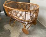 Vintage rotan rieten scandinavische wieg, Ophalen, Gebruikt, Wieg