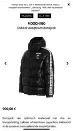 Originele Heren Moschino Jas - Maat L/52, Maat 52/54 (L), Moschino, Zwart, Nieuw