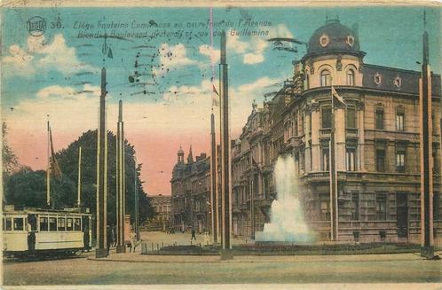(381-178-017) Liege Fontains, Verzamelen, Ansichtkaarten | Buitenland, Overig Europa, Verzenden