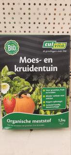 Culvita Moes- en kruidentuin organische meststof 1,5kg, Ophalen of Verzenden, Mest