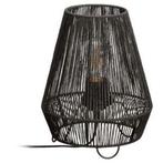 Tafellamp / nachtlamp kwantum guan zwart 2 stuks, Huis en Inrichting, Lampen | Tafellampen, Ophalen of Verzenden, Zo goed als nieuw