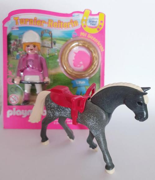 Playmobil paard & zadel, paardrijdster/ amazone, lauwerkrans, Kinderen en Baby's, Speelgoed | Playmobil, Nieuw, Complete set, Ophalen of Verzenden