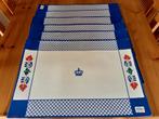 Boerenbont stoffen  placemats, Huis en Inrichting, Ophalen of Verzenden, Zo goed als nieuw, Bord(en), Aardewerk