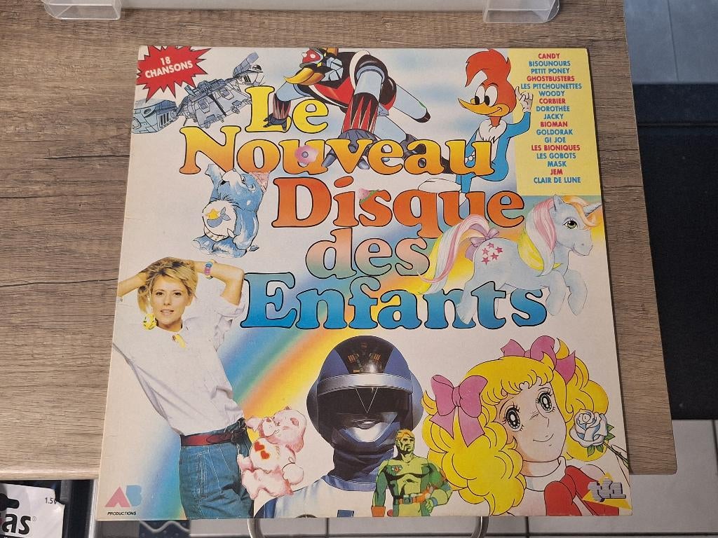 Vintage vinyl lp album Goldorak GI Joe tekenfilm 1980's, Ophalen of Verzenden, Gebruikt, 12 inch