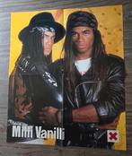 Muziek Expres Poster: Milli Vanilli !!, Ophalen of Verzenden, Zo goed als nieuw, A1 t/m A3