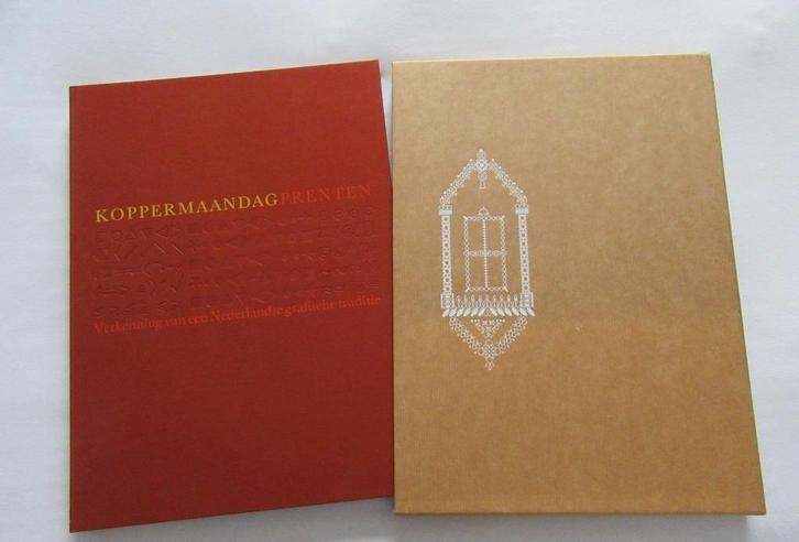Koppermaandagprenten / Verkenning van een Ned. grafische tra, Boeken, Kunst en Cultuur | Beeldend, Zo goed als nieuw, Grafische vormgeving