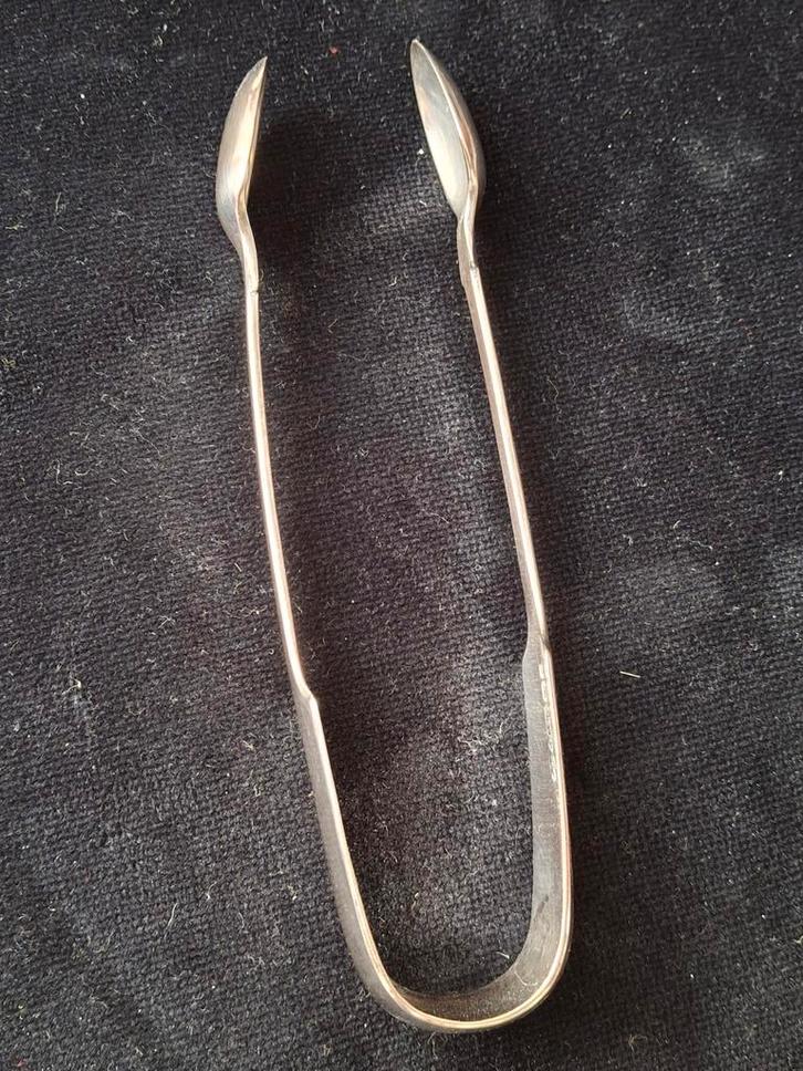 Zilver suiker lepel, Antiek en Kunst, Antiek | Goud en Zilver, Zilver, Ophalen of Verzenden