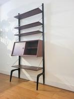 Vintage modulair wandmeubel van Louis van Teeffelen voor Wéb, Ophalen, Metaal, Minder dan 150 cm, Nvt