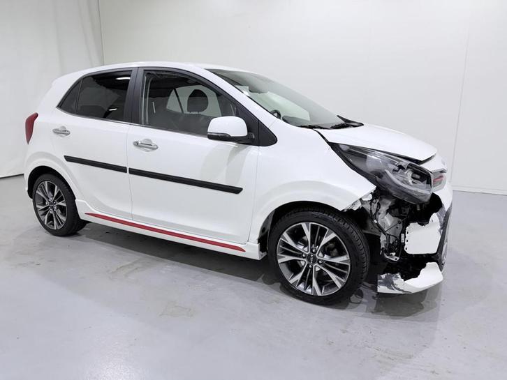Kia Picanto 1.2 GT-Line Automaat Navi/Clima (bj 2022), Auto diversen, Schadeauto's, Kia, Automaat, Benzine, Overige carrosserieën