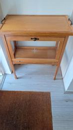 Theekastje, Huis en Inrichting, Tafels | Sidetables, Ophalen, Gebruikt, 25 tot 50 cm, Rechthoekig