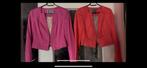 Steps blazer colbert kort roze en zacht rood maat S, Ophalen of Verzenden, Zo goed als nieuw, Steps, Jasje