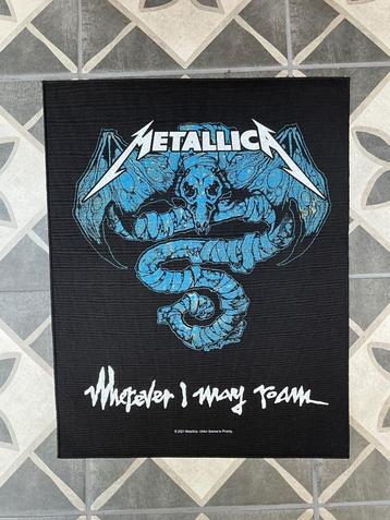 Wherever I May Roam backpatch Metallica ca 29 x 36 cm beschikbaar voor biedingen