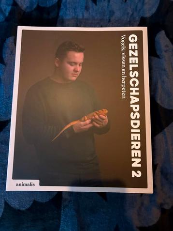 Gezelschapsdieren 2 Animalis schoolboek dierenartsassistent beschikbaar voor biedingen