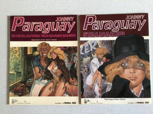 Malik - JOHNNY PARAGUAY - (deel 1 & 2) - Archers, Boeken, Stripboeken, Zo goed als nieuw, Meerdere stripboeken, Ophalen of Verzenden
