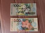 Suriname 1000+500 gulden UNC, Verzenden, Zuid-Amerika, Setje