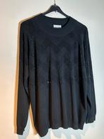 Leo & Ugo truitje maat 5 met glitter patroon, Maat 38/40 (M), Leo & Ugo, Verzenden, Zwart