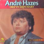 André Hazes - Diep in mijn  hart ( 7-inch vinyl singel ), Cd's en Dvd's, Vinyl | Nederlandstalig, Ophalen of Verzenden, Zo goed als nieuw