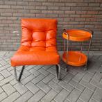 VIntage ikea Pixi fauteuil + vintage trolley space age, Ophalen of Verzenden, Huis en Inrichting