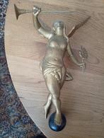 Grote houten poppen 21 cm ., Ophalen of Verzenden, Zo goed als nieuw, Overige materialen, Overige merken