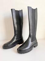 Dameslaarzen Massimo Dutti (maat 41), Hoge laarzen, Zwart, Ophalen of Verzenden, Zo goed als nieuw