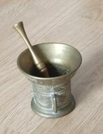 antieke vijzel Nick Anno 1590 Nette Verwin, volgnr 14, Antiek en Kunst, Antiek | Koper en Brons, Ophalen of Verzenden, Koper