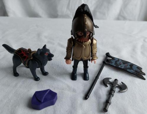 Playmobil 4810 Wolvenridder met Vlag, Kinderen en Baby's, Speelgoed | Playmobil, Gebruikt, Complete set, Ophalen of Verzenden