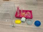 Complete hamsterkooi, Kooi, Minder dan 75 cm, Zo goed als nieuw, Hamster