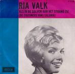 Ria Valk - Golven aan het strand / Santo Domingo, Ophalen of Verzenden, Gebruikt, Overige formaten, Levenslied of Smartlap