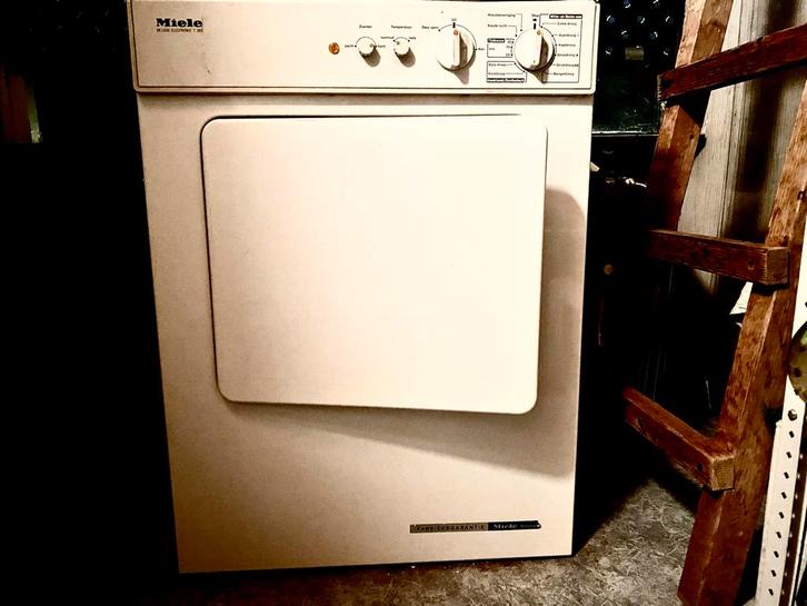 Miele Wasdroger T364, Witgoed en Apparatuur, Wasdrogers, Gebruikt, Luchtafvoer, Voorlader, 4 tot 6 kg, 85 tot 90 cm, Anti-kreukfase