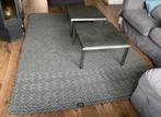 vloerkleed Zuiver vilt grijs grove structuur, Ophalen, Gebruikt, 150 tot 200 cm, 200 cm of meer