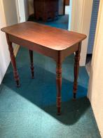 Antieke bijzettafel / haltafel – Gedraaide poten, Antiek en Kunst, Ophalen