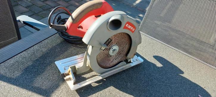 Circelzaag - Gebruikt, Doe-het-zelf en Verbouw, Gereedschap | Zaagmachines, Gebruikt, Cirkelzaag, 600 tot 1200 watt, 30 tot 70 mm
