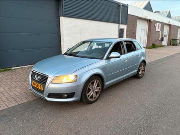 Audi A3 1.6 Sportback 75KW 2008 Blauw beschikbaar voor biedingen