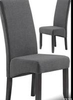 Grijze Stoffen Stoelen - SET VAN 6 VOOR 100€, Huis en Inrichting, Stoelen, Twee, Ophalen of Verzenden, Zo goed als nieuw, Grijs