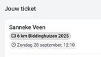 Ticket mudmasters 28 september 6km!., Tickets en Kaartjes