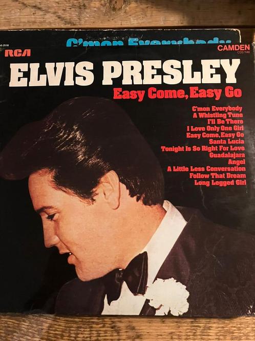 Elvis Presley - Easy Come, Easy Go (Vinyl), Cd's en Dvd's, Vinyl | Rock, Gebruikt, 12 inch, Ophalen of Verzenden