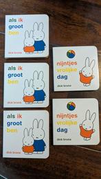 5 Nijntje Uitdeelboekjes - Dick Bruna, Boeken, Ophalen of Verzenden, Nieuw, Dick Bruna