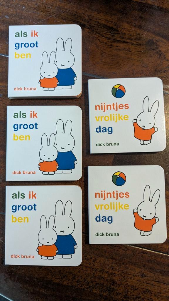 5 Nijntje Uitdeelboekjes - Dick Bruna, Boeken, Kinderboeken | Baby's en Peuters, Nieuw, Ophalen of Verzenden